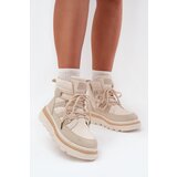 Boto Women's Ankle Boots Platform Light Beige Liorae | shoptok.hr