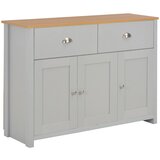  Komoda siva 112 x 35 x 81 cm Cijene