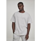 Urban Classics Terry T-shirt with herringbone light gray Cijene