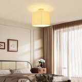 Brilagi plafonski luster nordic wave 1xE27/15W/230V prečnik 32 cm lan/bela | Eponuda.com