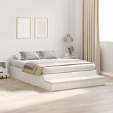  Krevet s ladicama s ladicama Bijelo 150 cm Konstruirano drvo | shoptok.hr