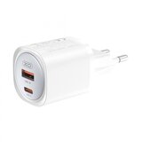 XO stenski polnilec CE21 Quick Charge PD 30W - 1x USB 1x USB tipC Cene