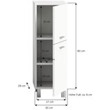 MID.YOU Srednje Visoka Omara Boston, Bela | Shoptok.si