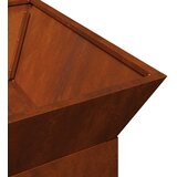 Kamin Rđa 50 x 50 x 40 cm Otporni čelik | shoptok.hr