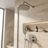 REA Bath Komplet za tuširanje za vgradnjo Lungo Stripe Nickel Brush + BOX | Shoptok.si