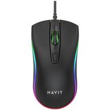 Havit Miška HV-MS72, USB, žična, črna | Shoptok.si