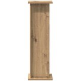  Stalak za biljke 2 pcs Zanatski Hrast 25 x 25 5 x 80 5 cm | shoptok.hr