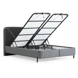 Hanah home bračni krevet asya 180 x 200 grey Cene