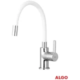 Slavina za sudoperu BLA400W, Fleksibilni izliv, Hrom-bela