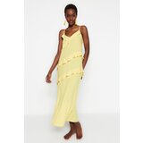 Trendyol Both Dress - Yellow - Ruffle Cijene