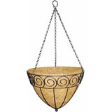 Siena Garden Cone Design J58089 viseća košara čelik, kokos crna, prirodna | Eponuda.ba