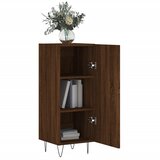  Komoda boja smeđeg hrasta 34,5 x 34 x 90 cm konstruirano drvo | shoptok.hr