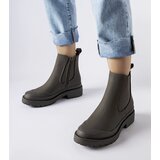Gemre Green women's ankle boots Detis | ePonuda.com