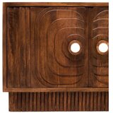 Premier Housewares Komoda iz masivnega manga v temni naravni barvi 40x75x116 cm Sangar – | Shoptok.si