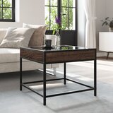  Stolić s beskonačnim LED svjetlima boja hrasta 50x50x41 cm | shoptok.hr