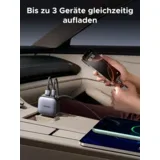 EC602 60W Car Charger 2C1A stanica za punjenje automobila 60 W siva