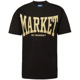 Market Pamučna majica boja: crna, s tiskom, 399001370-cream