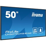 Iiyama lfd LH5075UHS-B1AG 50" 4K uhd va 3840 x 2160 @60Hz 500 cd/m² 5000:1 9.5ms android 11 os, iisignage², failover, eshare landscape, portrait | Eponuda.com