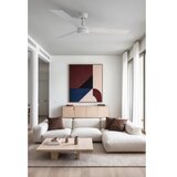Faro 34290WT1S - LED prigušiva ventilator CRUISER L 18W/230V CCT pr. 132 cm bela WT + daljinski upravljač | Eponuda.com