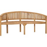  Klupa u obliku banane 180 cm od masivne tikovine | Eponuda.com