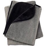 Liberator Fascinator Fur Throw Grey u
