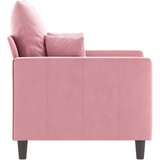  Fotelja ružičasta 60 cm baršunasta | shoptok.hr