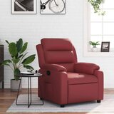  Naslanjač vinsko rdeče umetno usnje, (20928250) | Shoptok.si