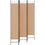  5-Panelni Pregrađivač Bež 200 x 220 cm Tkanina | shoptok.hr
