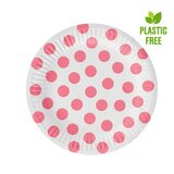  Papirnati krožniki Pika 18cm 6kom Modri | Shoptok.si