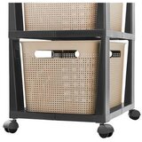 Rotho BRISEN komoda 3&#215;16 L – antracit/kappučino | shoptok.hr