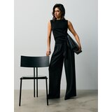 Sinsay Elegantne široke hlače s naborima | shoptok.hr