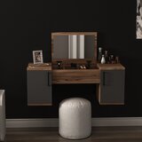 Lessentiel Maison Stol za šminkanje 74,1x100x35,5cm Orah | Eponuda.ba