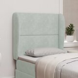  Uši uzglavlja Svijetlo siva 80 x 23 x 6 cm Baršun | shoptok.hr