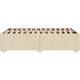  Okvir kreveta bez madraca krem 120x190 cm od tkanine | shoptok.hr