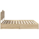  s od storage Sonoma hrast 180 x 200 cm Konstruirano drvo | shoptok.hr