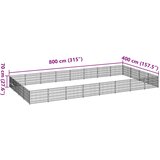  Kavez za pse crni 32 m² čelični | shoptok.hr