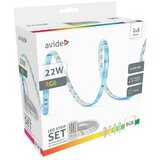  LED traka Avide (Duljina: 5 m, Boja svjetla: RGB, 22 W) Cijene