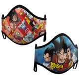 Dragon Ball paket od 2 različite dječje maske za lice, 6-9 god | shoptok.hr