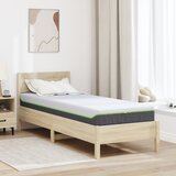 vidaXL Madraci Bijela, siva 80 x 200 cm 100% poliester žakard tkanina | shoptok.hr