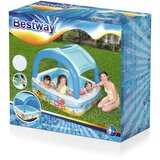 Bestway dječji bazen s krovom plavi 140 x 140 x 114 cm 52192 | shoptok.hr