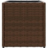 Vrtna sadilica smeđa 36 x 30 x 32 cm od poliratana | shoptok.hr