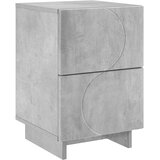  Noćni ormar Betonska siva 33,5 x 34,5 x 50 cm Konstruirano drvo | shoptok.hr