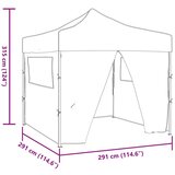  za svadbe - šator za zabave Plava 291 x 291 x 315 cm Oxford tkanina | shoptok.hr
