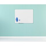eurokraft basic Komplet belih tabel vklj. z dodatno opremo, jeklena pločevina, lakirana, ŠxV 1200 x 900 mm | Shoptok.si
