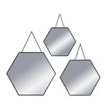 Atmosphera set 3 ogledala HEXAGON | Eponuda.ba