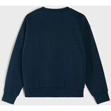 Sinsay Loose crewneck majica s printom | shoptok.hr