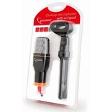 Gembird Mikrofon sa stativom, MIC-D-03, black | Eponuda.ba