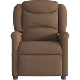  Naslanjač iz rjavega blaga, (21824636) | Shoptok.si