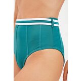 Trendyol Emerald Green Elastic Detailed High Waist Bikini Bottom | shoptok.hr