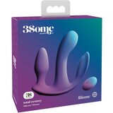 Threesome 3Some totalna ekstaza - brezžični, radijsko vodeni trojni vibrator (vijolična) Cene